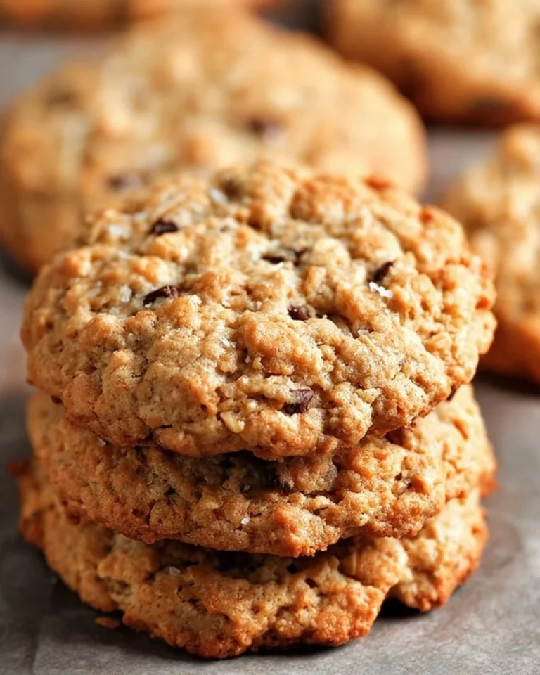 Delicious oatmeal cookies with chocolate chips on a baking tray