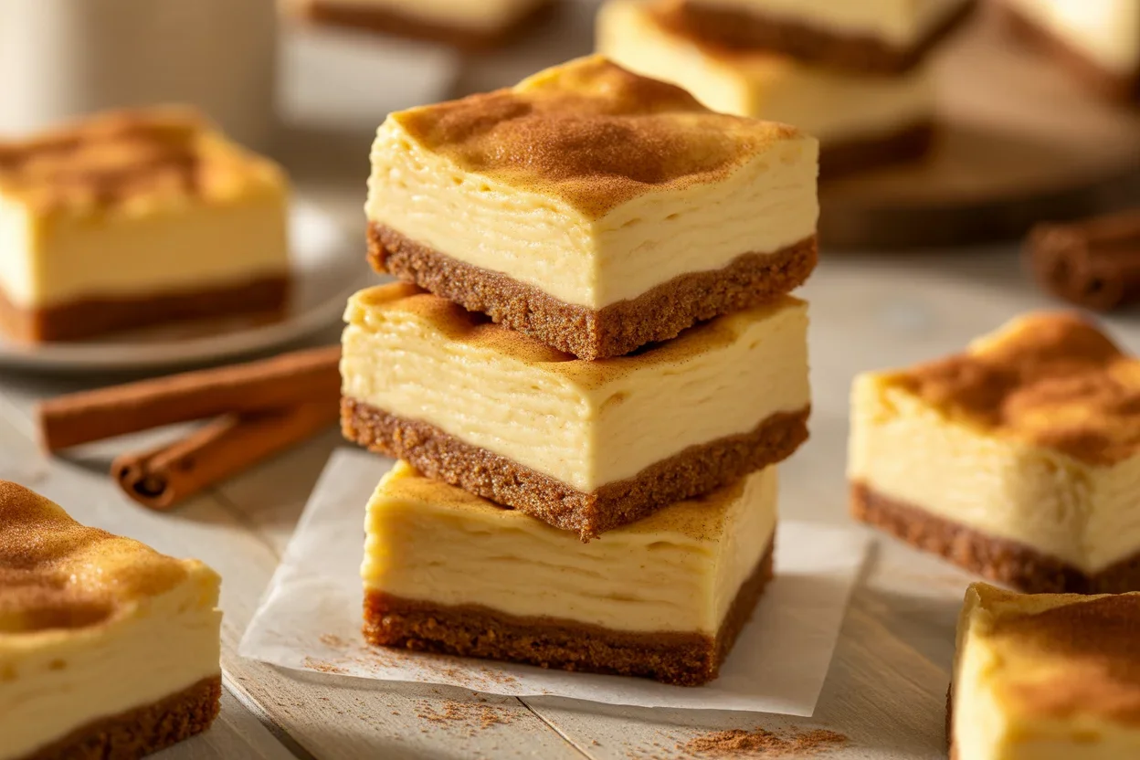 Irresistible Mini Snickerdoodle Cheesecake Squares You&rsquo;ll Love