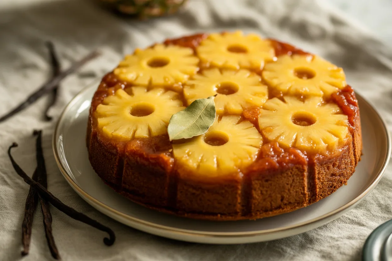 Old-School Pineapple Upside Down Cake (Mini Skillet)