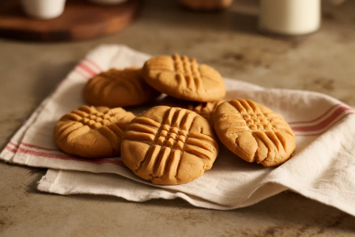 Irresistible Small Batch Peanut Butter Cookies (3 Ingredients Only)