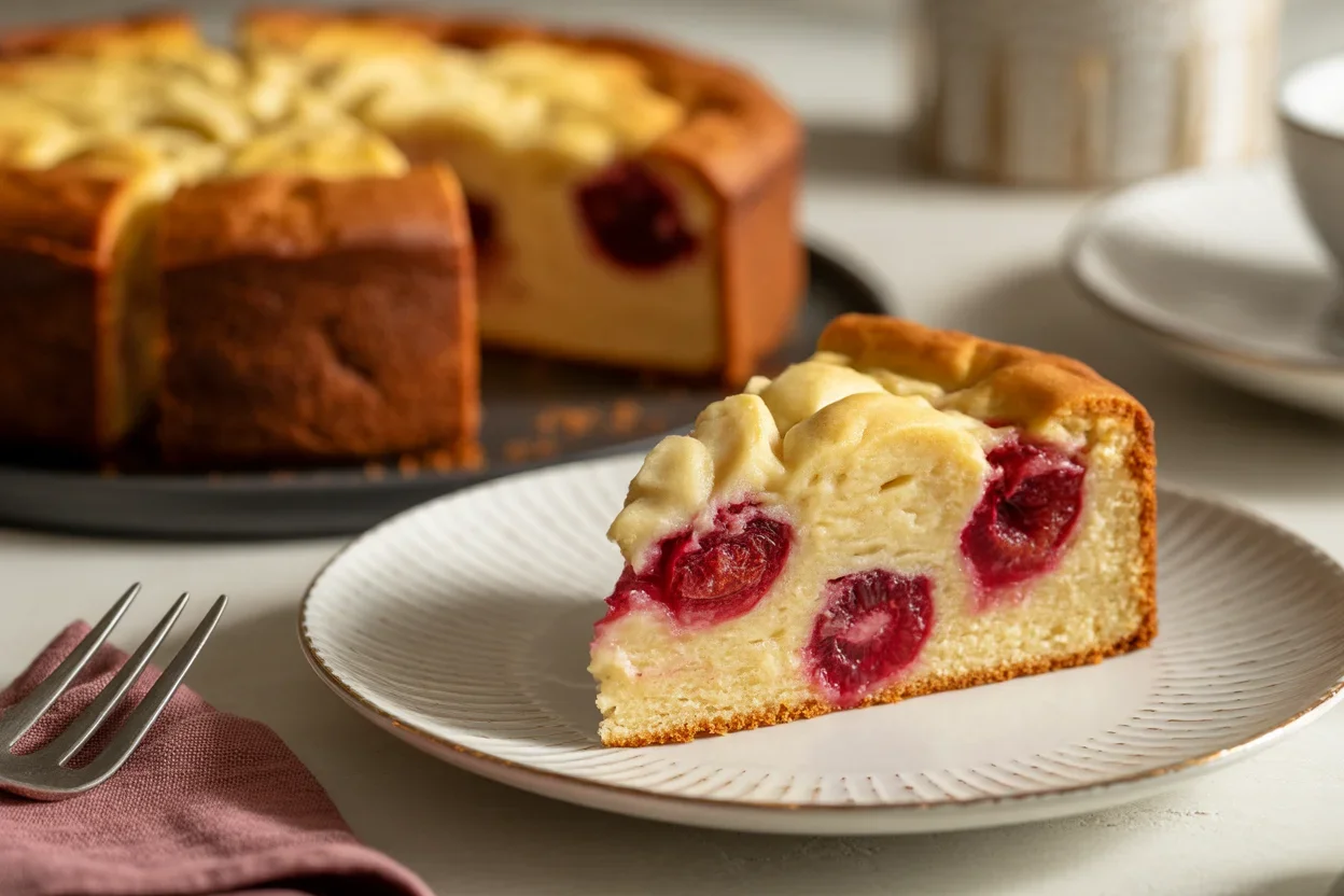 Mini Cherry Almond Coffee Cakes - A Delightful Breakfast Treat