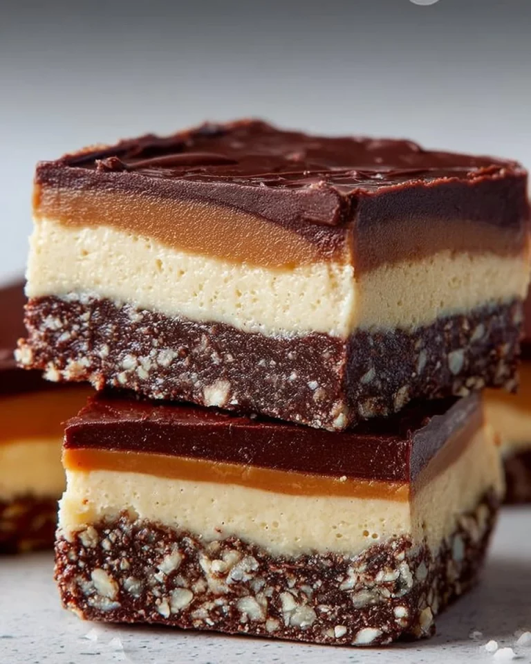 Delicious homemade Nanaimo Bars with rich chocolate and creamy custard layer.