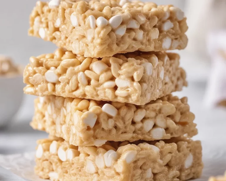 Delicious Old-School Rice Krispie Treats with a brown butter twist
