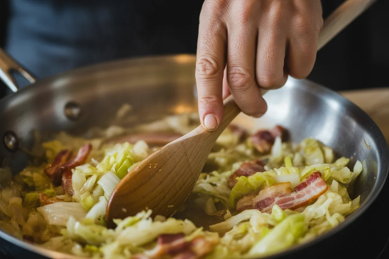 Savory Southern Fried Cabbage with Bacon &ndash; A Comfort Food Delight!