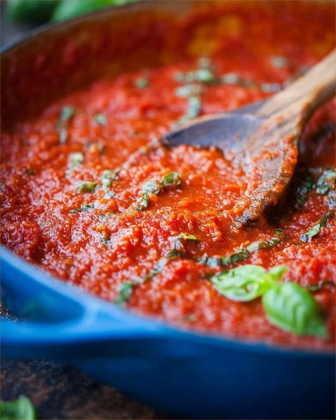 Delicious vegetarian pasta sauce made with fresh ingredients