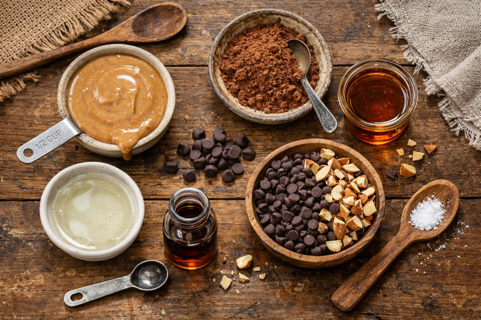 Decadent Small-Batch Almond Butter Chocolate Fudge (No Refined Sugar)