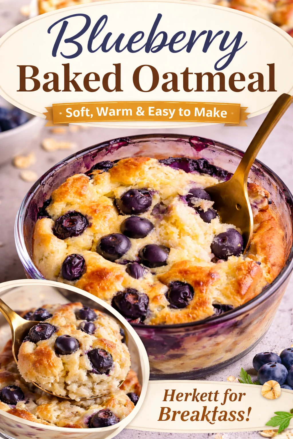 Delicious Flourless Blueberry Cottage Cheese Bake to Savor