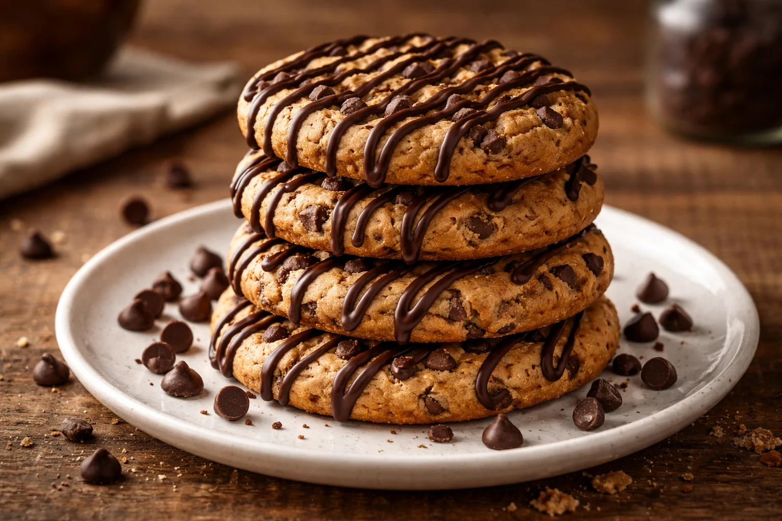 Flourless Peanut Butter Protein Cookies