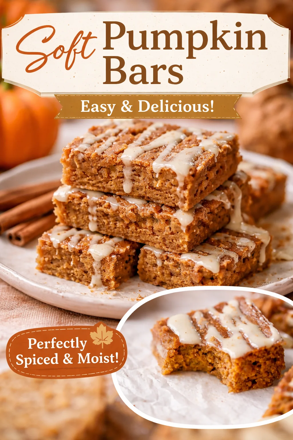 Delicious Flourless Pumpkin Breakfast Squares for a Cozy Morning