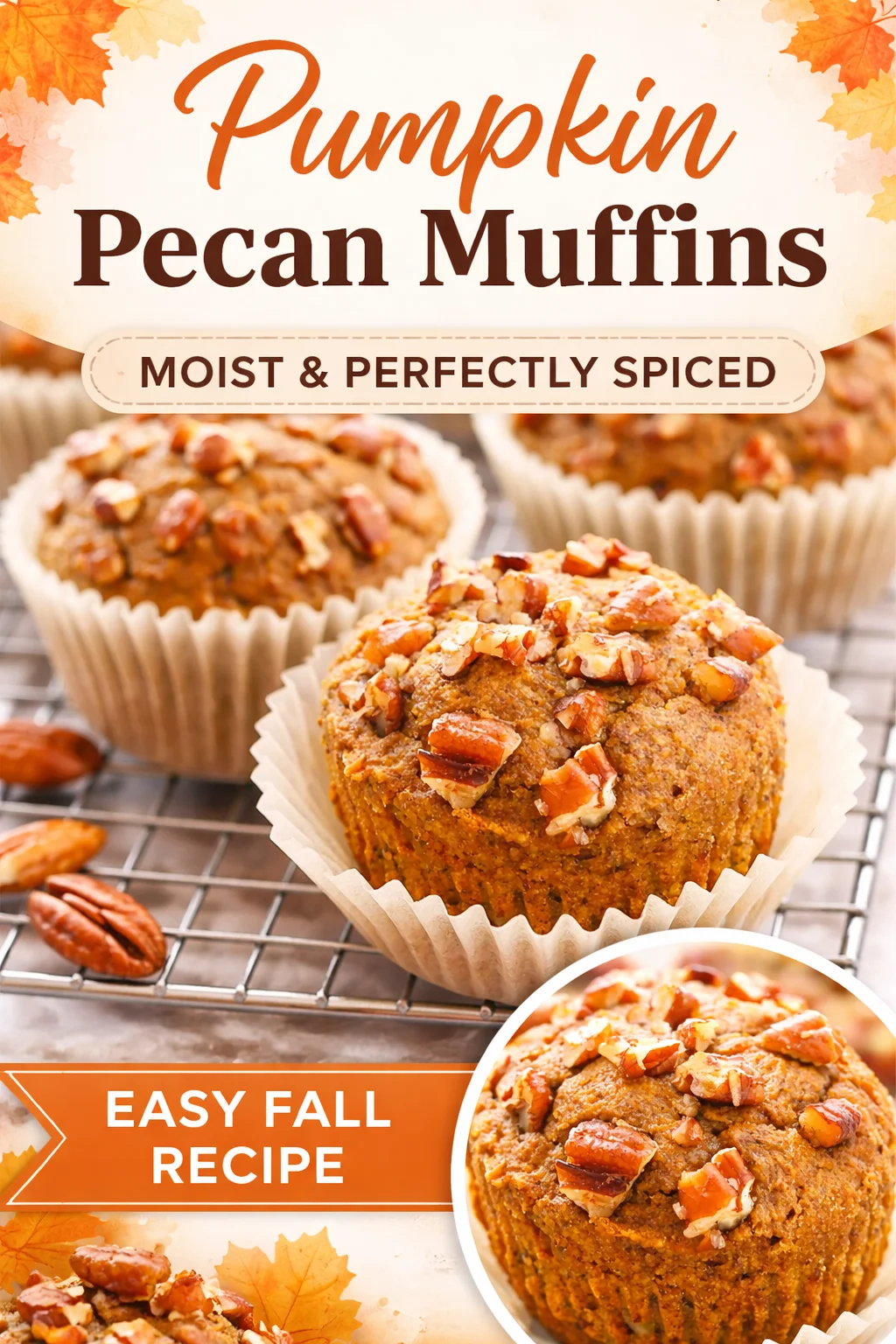 Delicious Flourless Pumpkin Spice Muffins (Maple Sweetened) to Savor