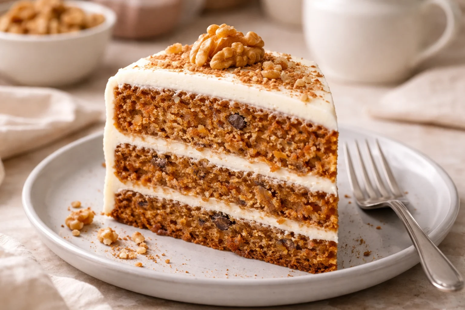 Healthy Mini Carrot Cake Loaf (Almond Flour)