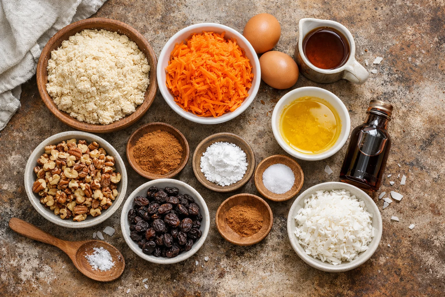 Delicious Healthy Mini Carrot Cake Loaf (Almond Flour) Recipe