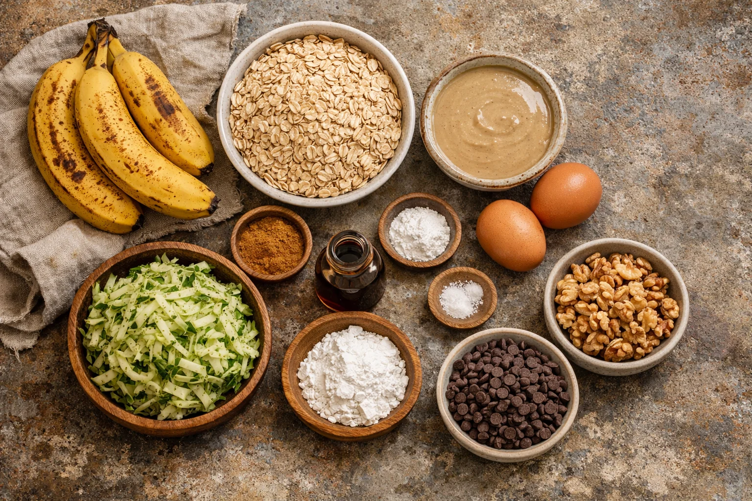 Naturally Sweetened Banana Tahini Breakfast Bars