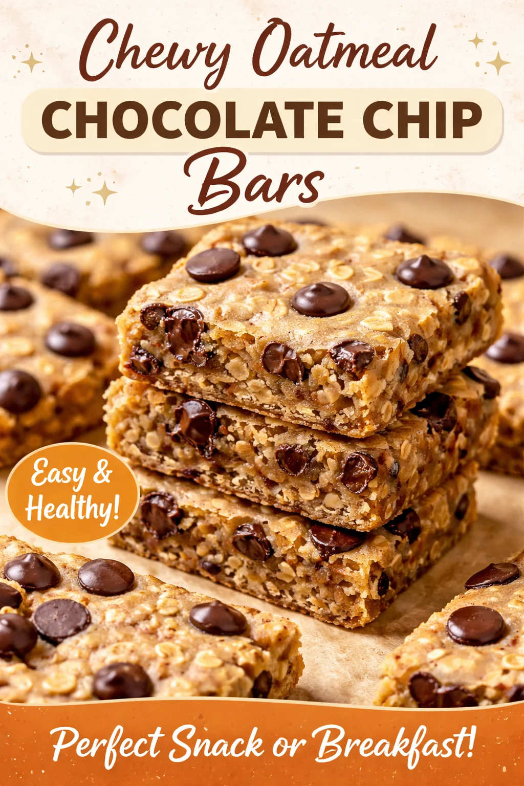 Naturally Sweetened Banana Tahini Breakfast Bars