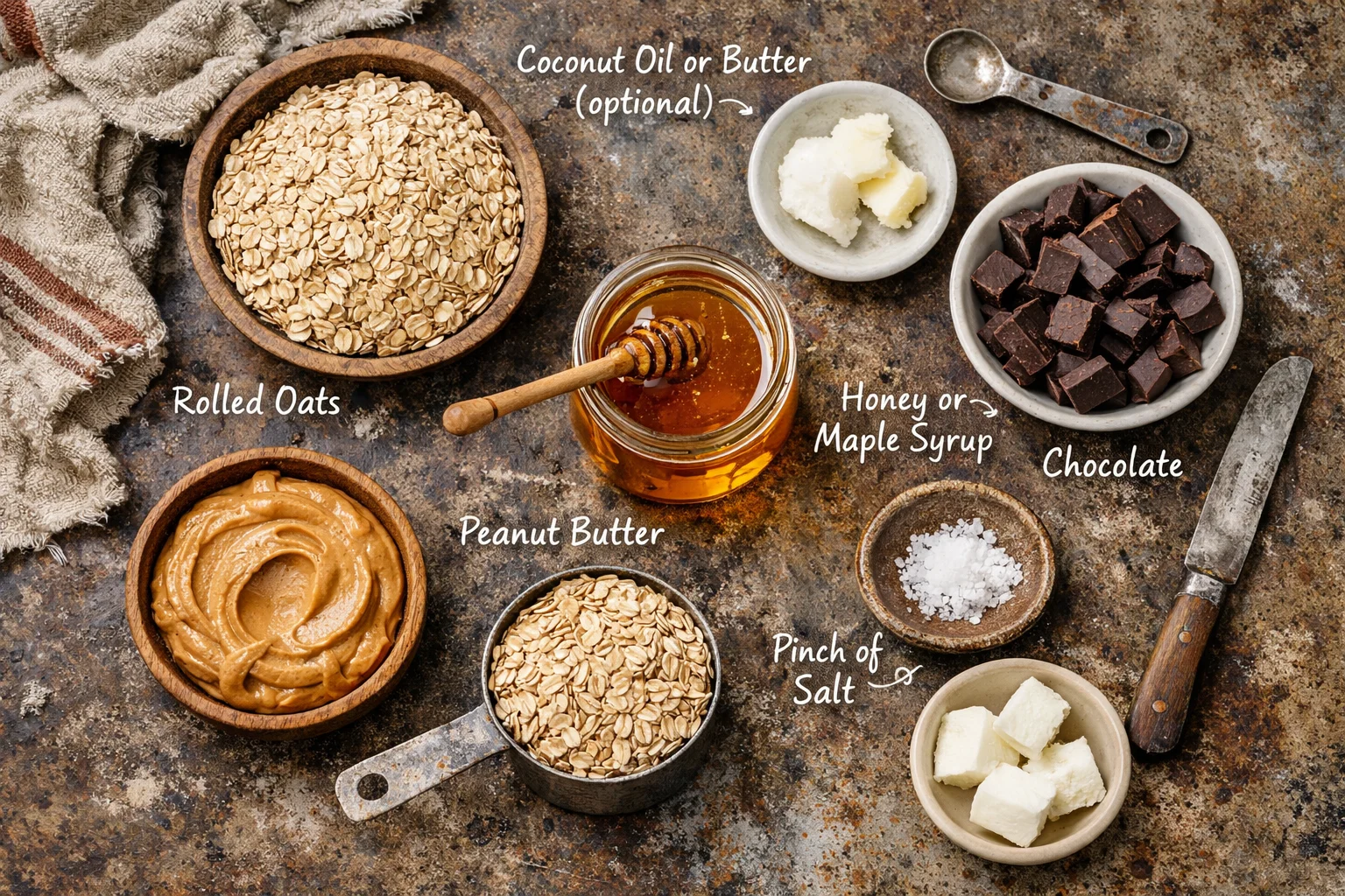 No-Bake Chocolate Peanut Butter Oat Cups (Small Batch)