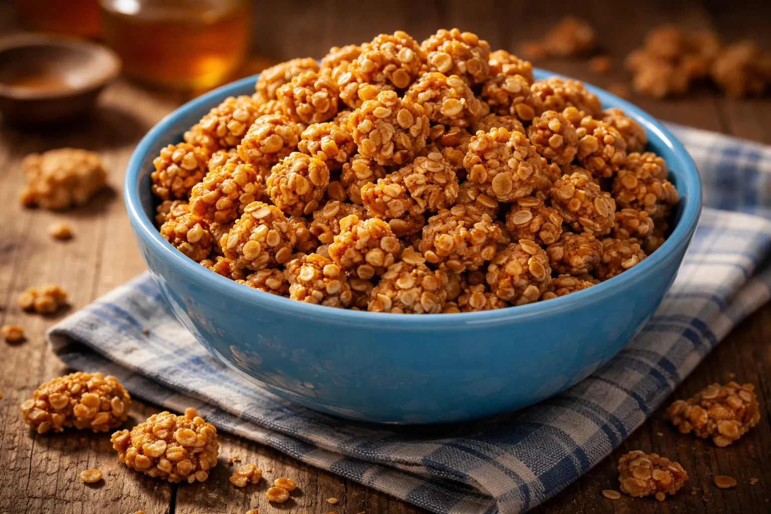 Delicious No-Bake Honey Almond Granola Clusters You&rsquo;ll Love