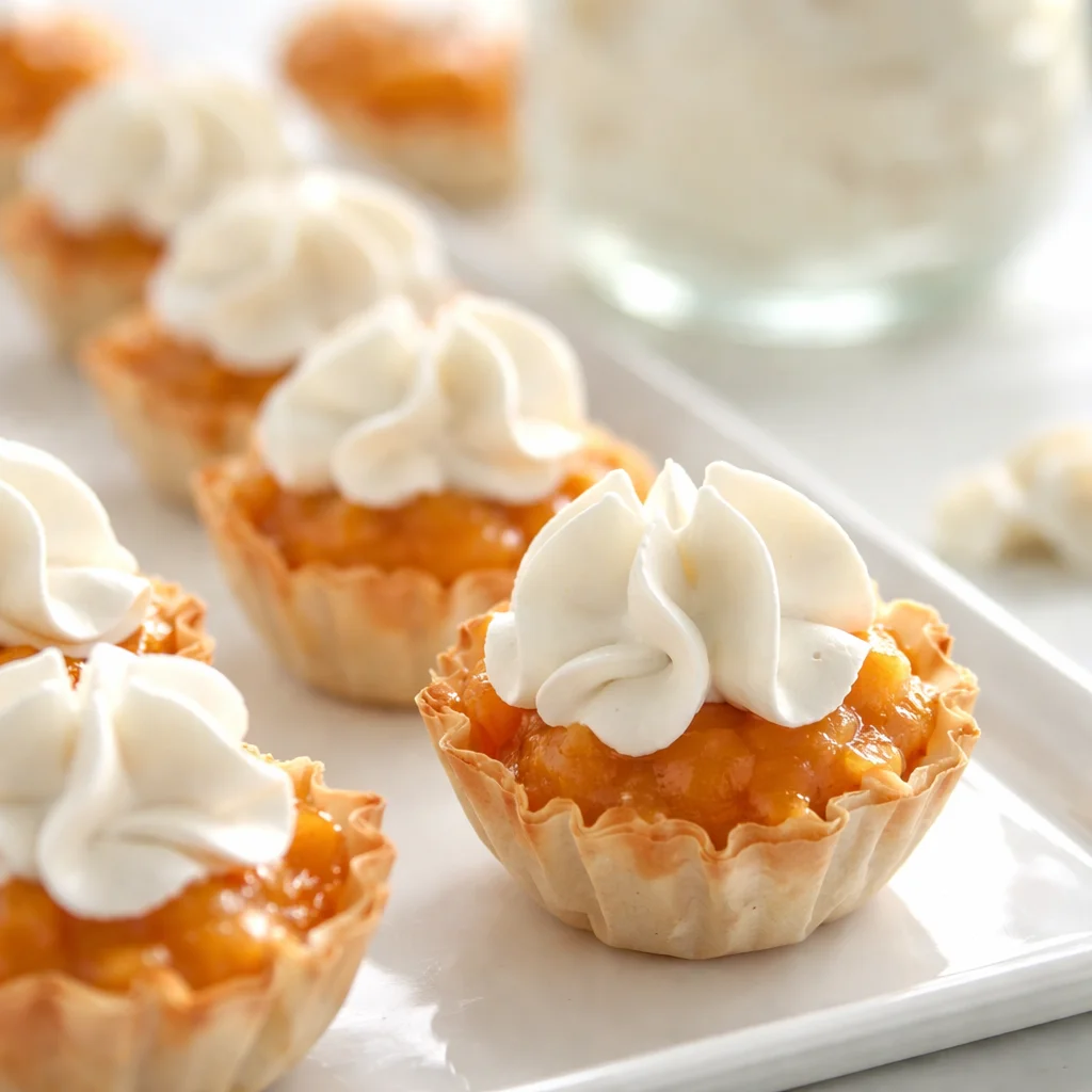 No-Bake Peach Coconut Cream Cups dessert.