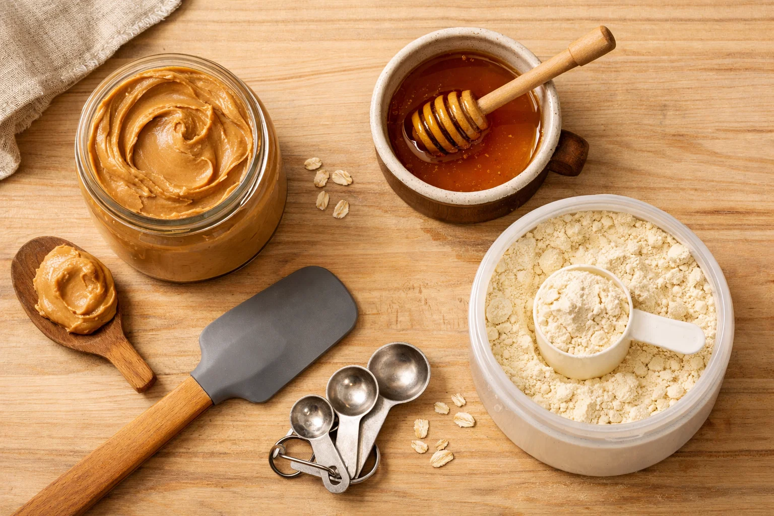 Delicious No-Bake Peanut Butter Protein Balls (3 Ingredients)