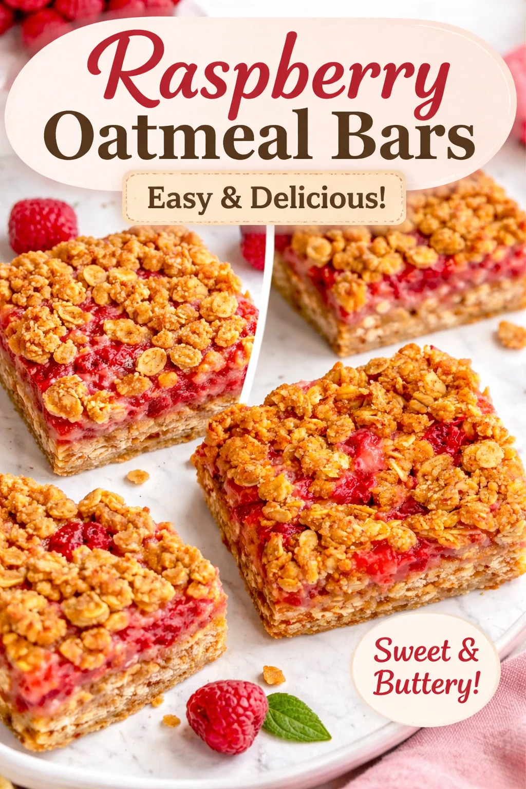 Delicious No-Bake Strawberry Oat Freezer Bars You&rsquo;ll Love