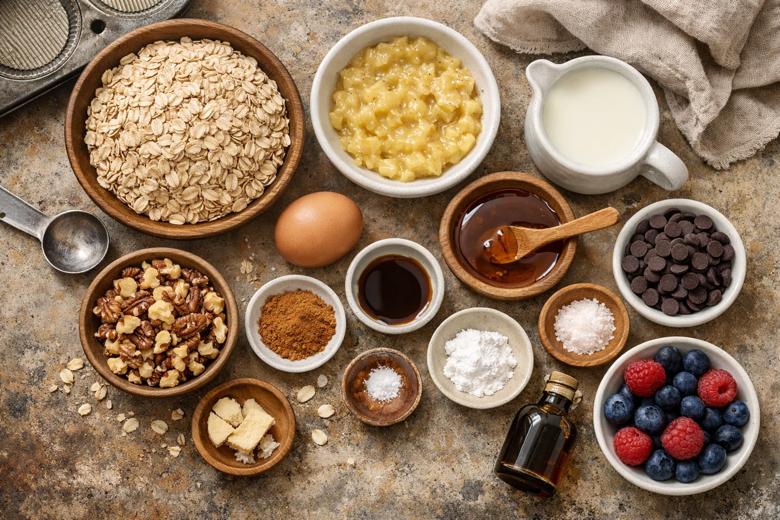 Delicious Small-Batch Baked Oatmeal Cups (No Refined Sugar)