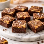 Small-Batch Chocolate Collagen Brownie Bites, rich and gooey gluten-free dessert.