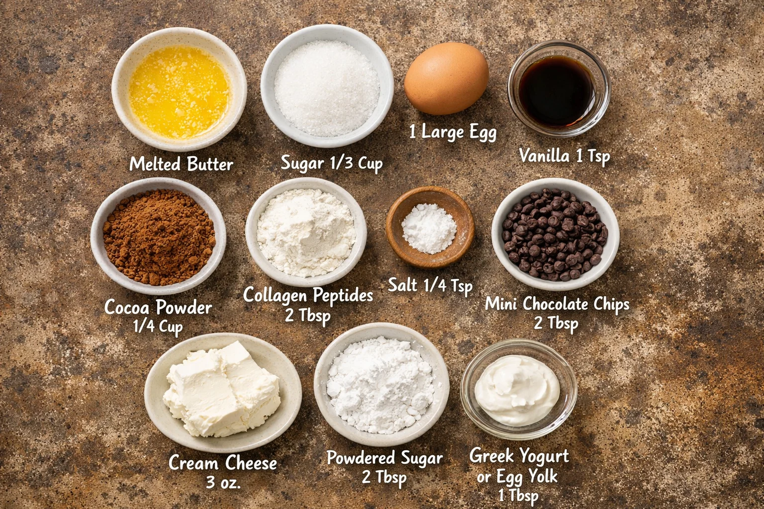 Small-Batch Chocolate Collagen Brownie Bites