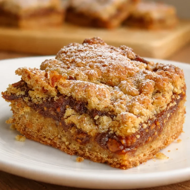 Delicious small-batch fig walnut oat bars baked with fresh figs and oats.