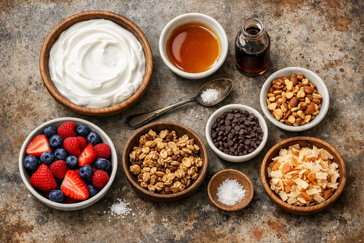 Delicious Small-Batch Frozen Yogurt Bark with Berries Recipe