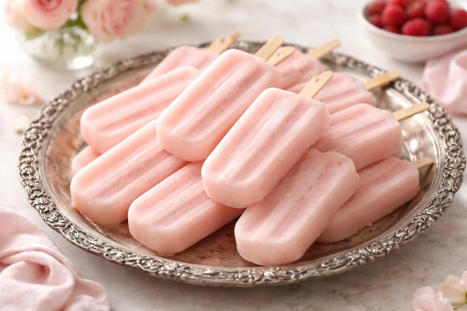 Delicious Small-Batch Strawberry Kefir Popsicles for Summer Treats