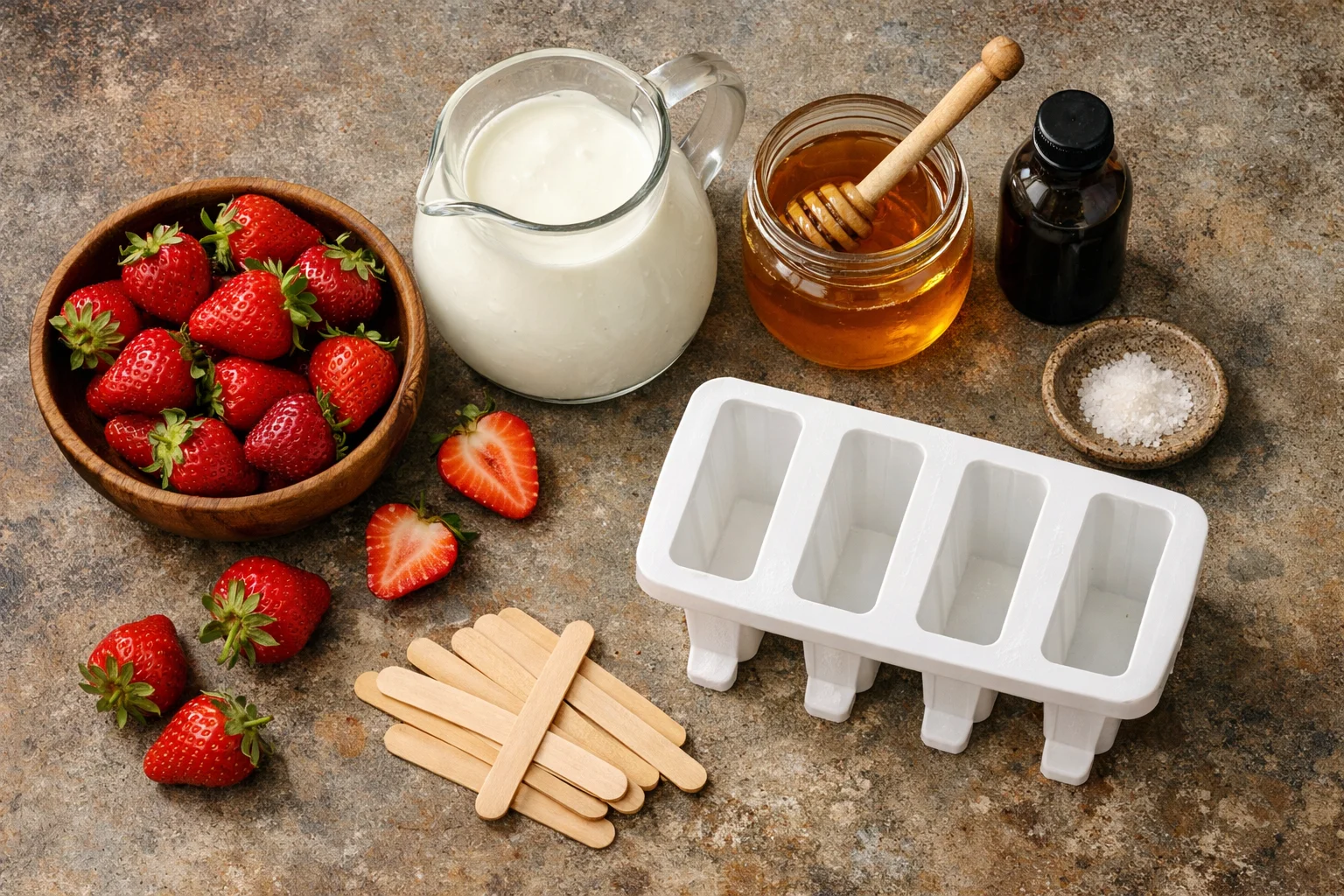 Delicious Small-Batch Strawberry Kefir Popsicles for Summer Treats