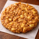 Healthy apple cinnamon breakfast cookies made with oats and warm spices