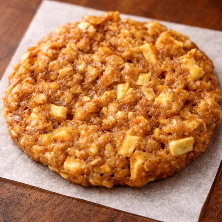 Healthy apple cinnamon breakfast cookies made with oats and warm spices
