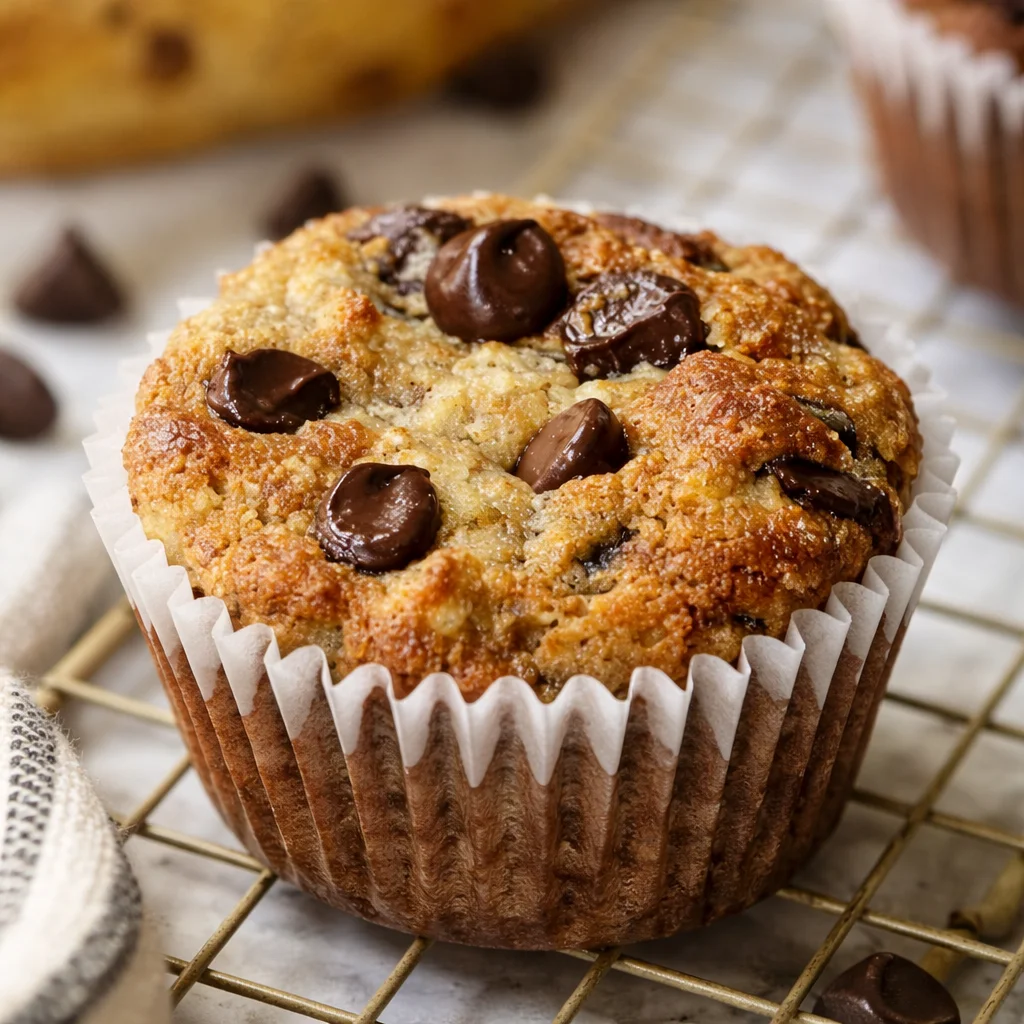 Delicious Small-Batch Almond Flour Banana Muffins ready to be enjoyed