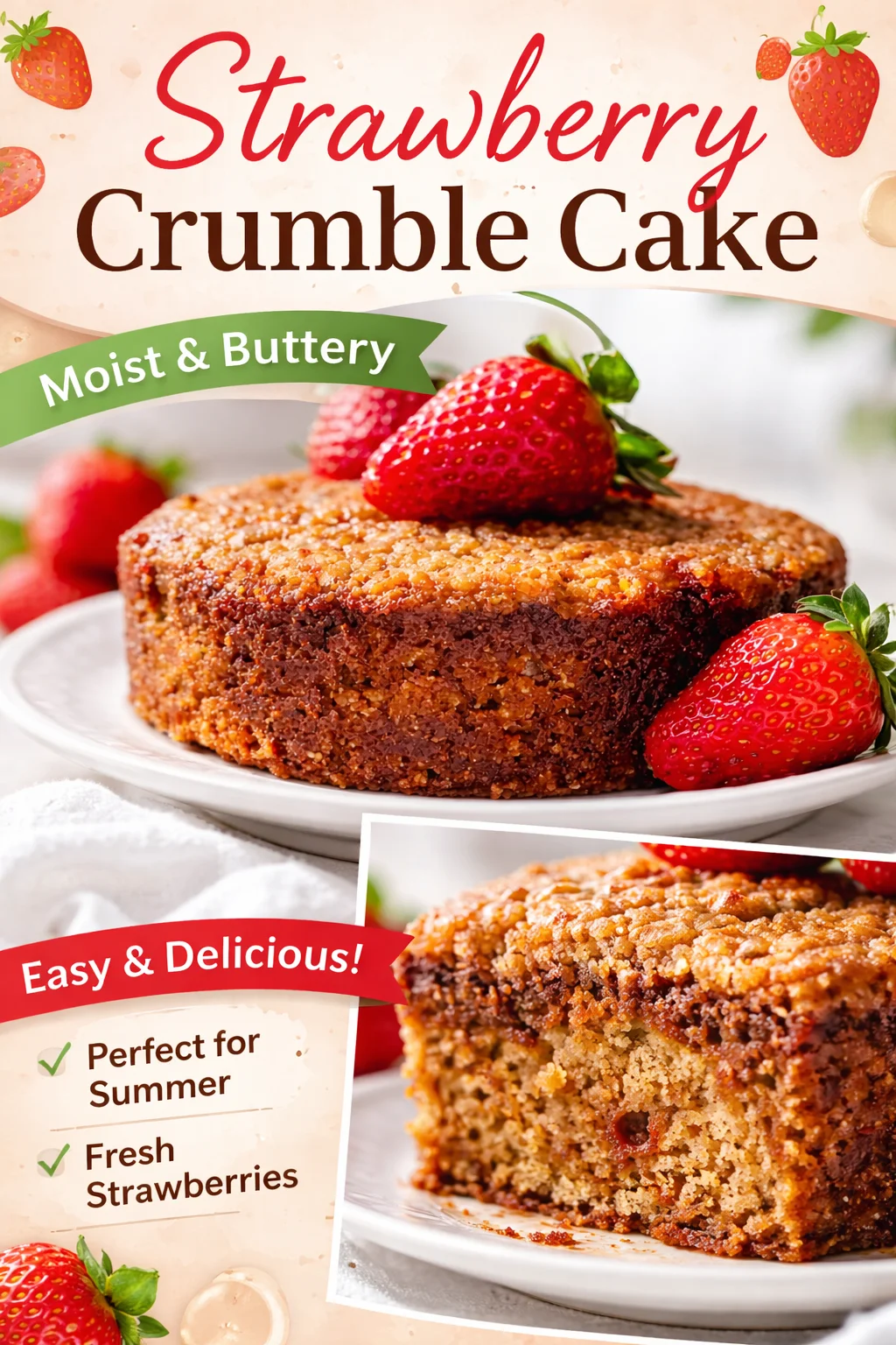 Deliciously Easy Small-Batch Cinnamon Quinoa Breakfast Cake