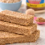 Delicious Flourless Sunflower Butter Snack Squares made with healthy ingredients.