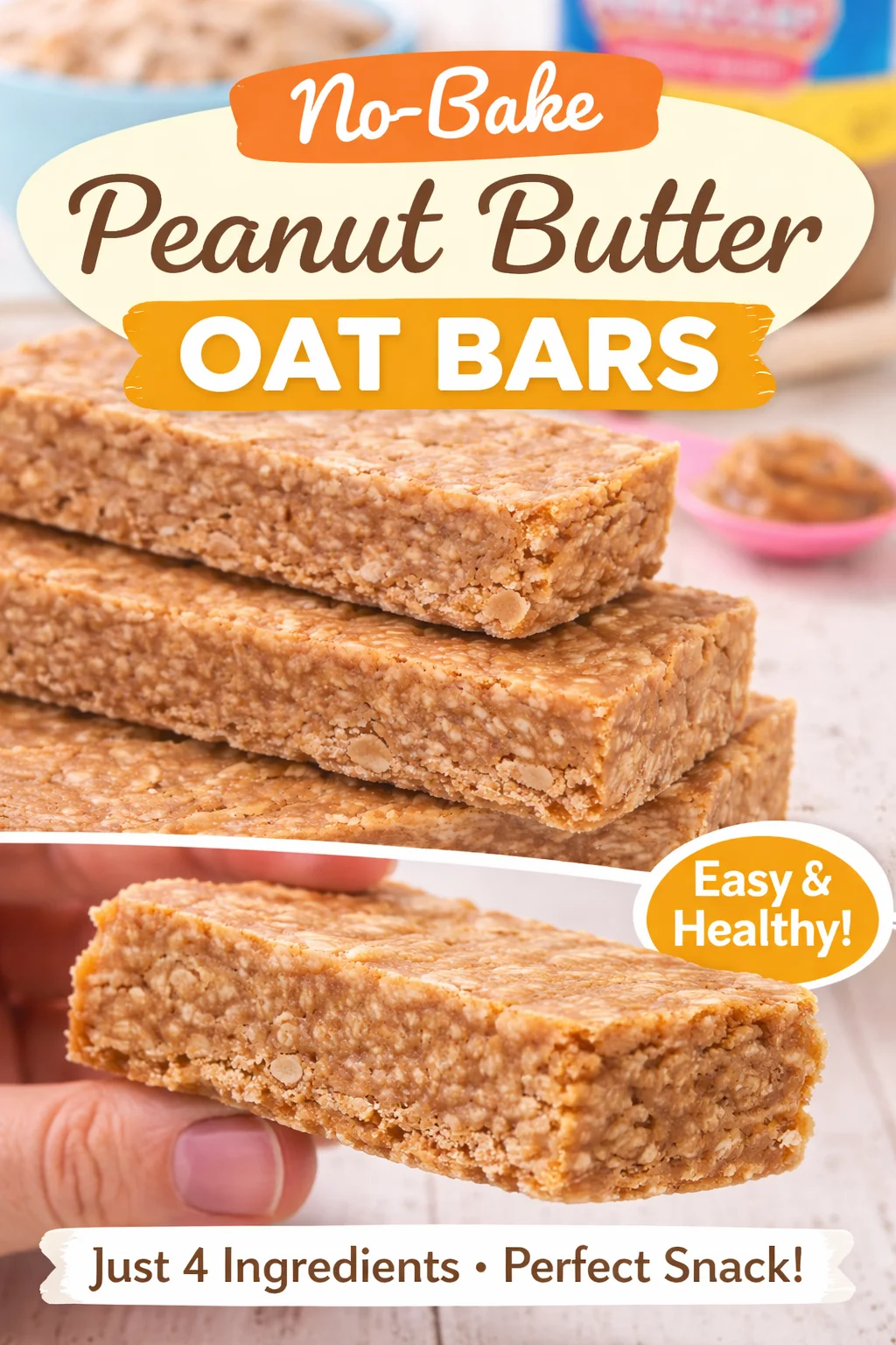 Flourless Sunflower Butter Snack Squares