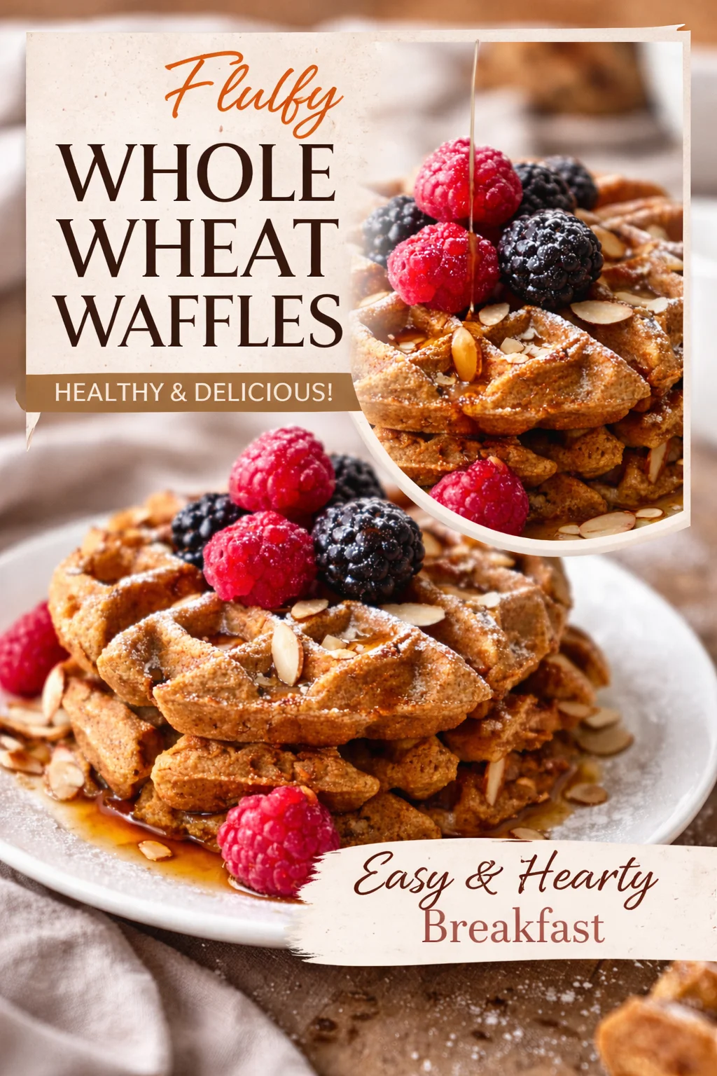 Flourless Almond Butter Waffles That Everyone Will Love