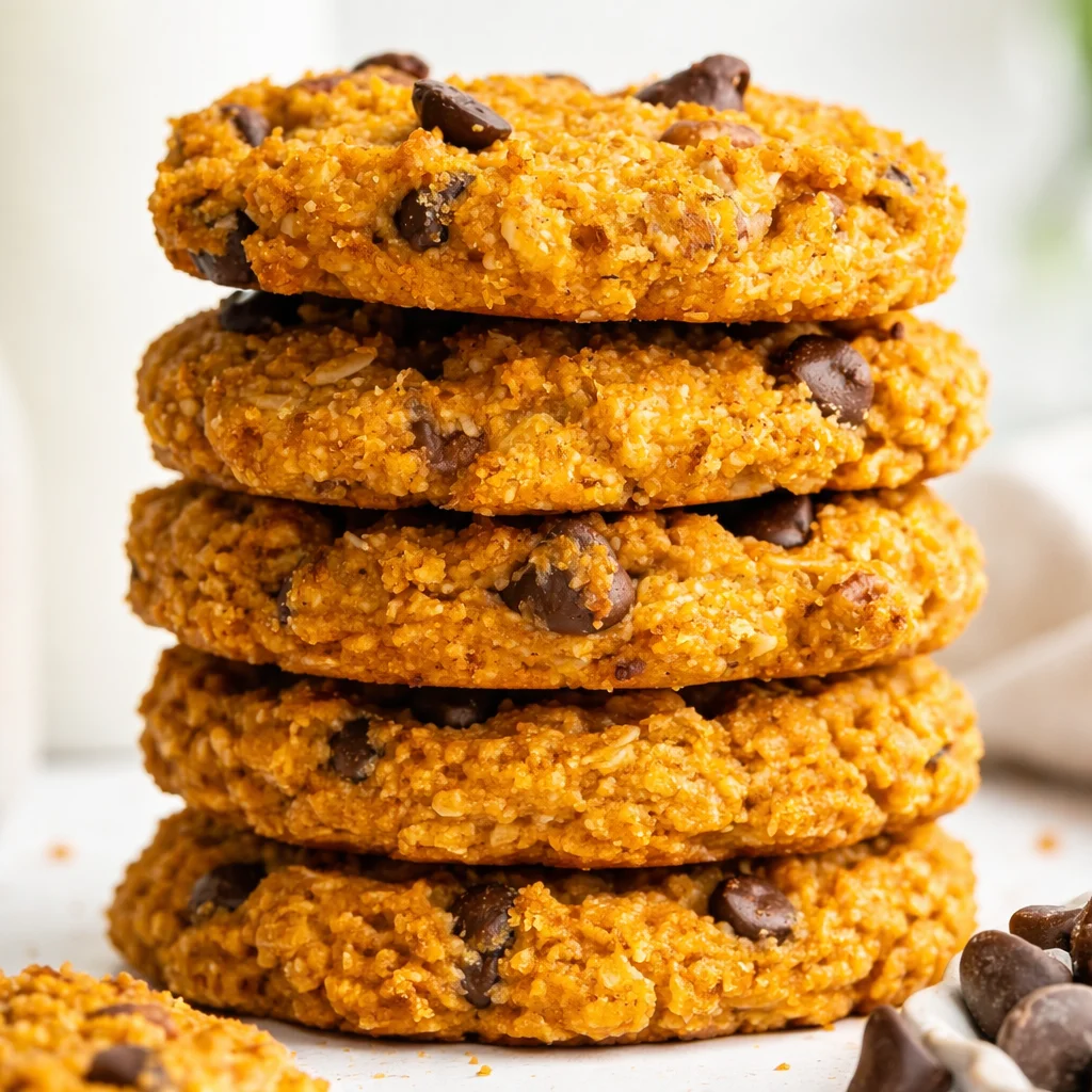 Delicious flourless sweet potato breakfast cookies made with oats and spices.