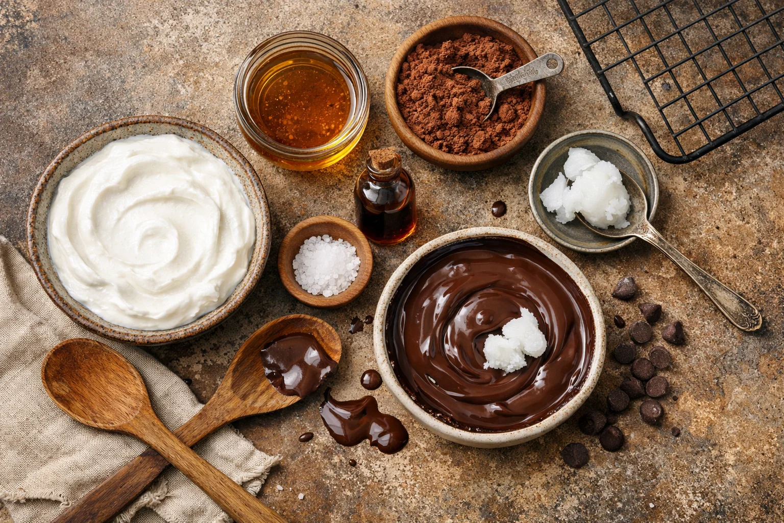 Flourless Frozen Chocolate Greek Yogurt Bites