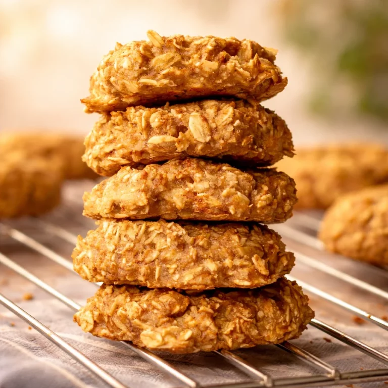Delicious Small-Batch Banana Coconut Cookies with no flour and no sugar.