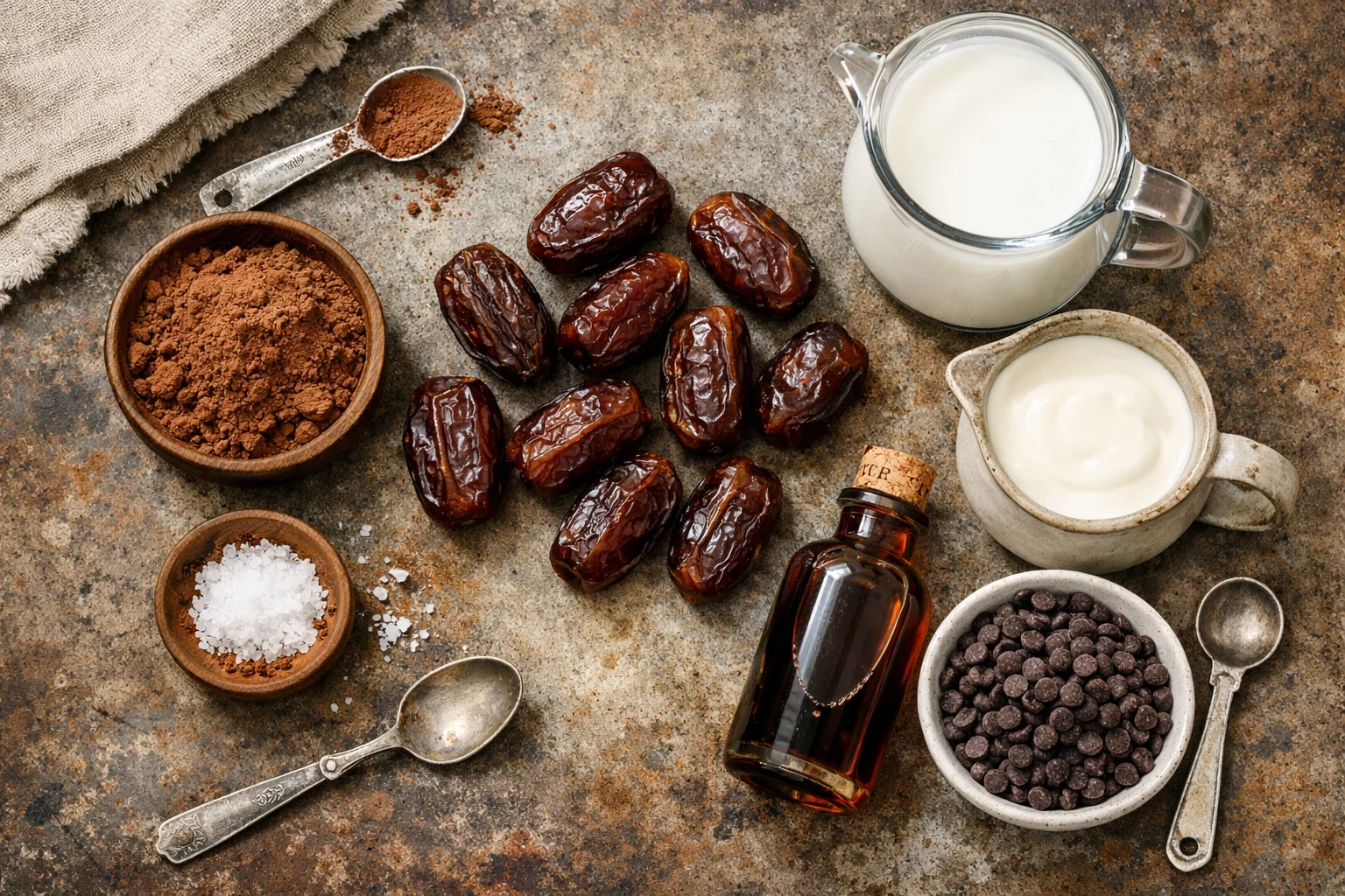 Small-Batch Chocolate Date Ice Cream