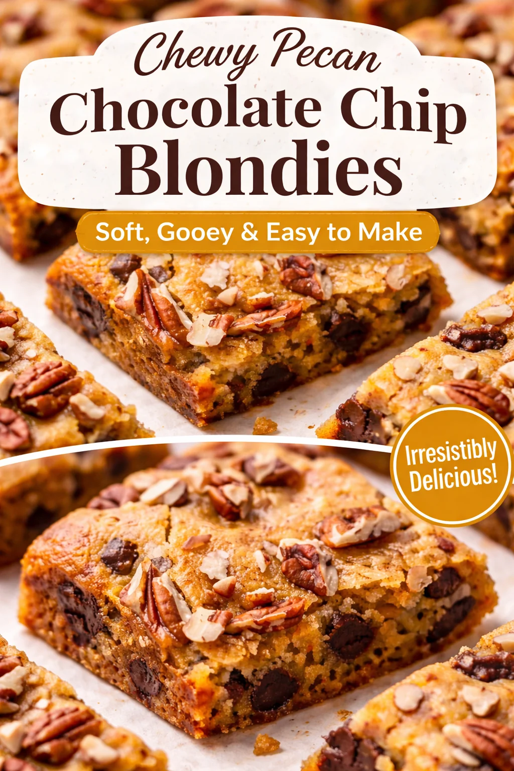 Honey-Sweetened Almond Flour Blondies