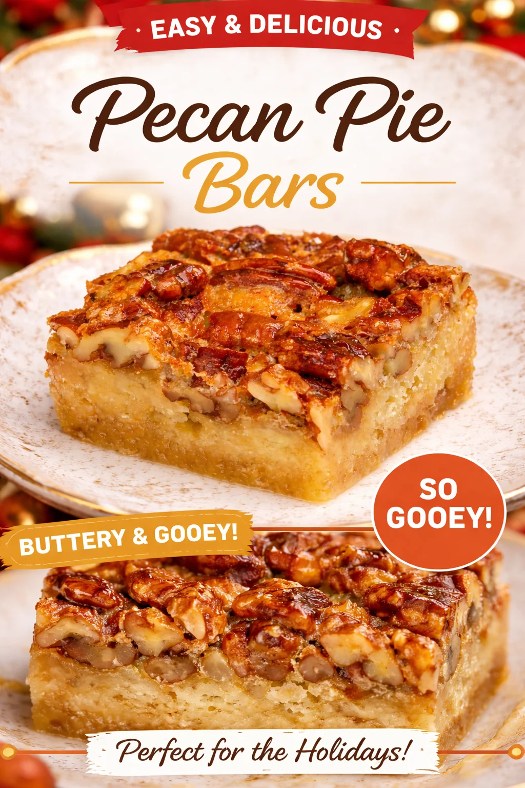 Small-Batch Maple Pecan Crunch Bars