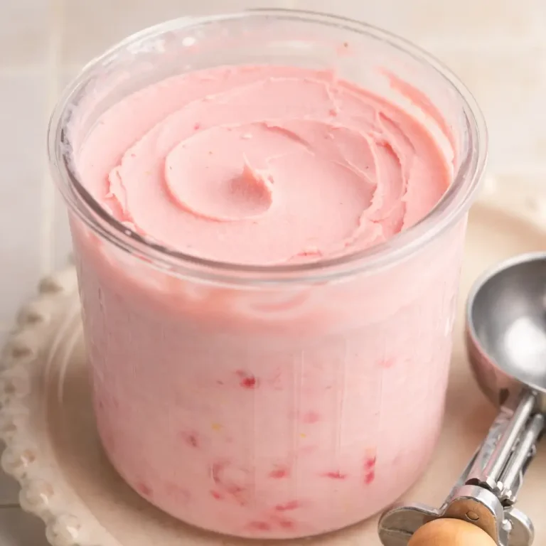 Make Small-Batch Strawberry Protein Ice Cream
