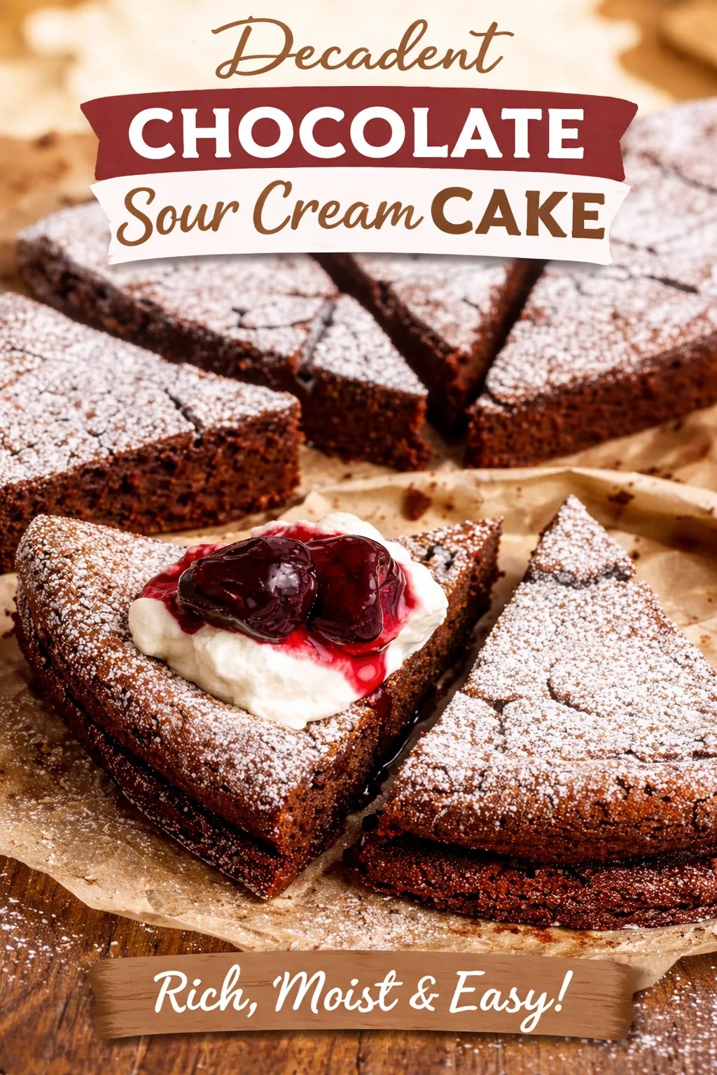 Flourless Espresso Chocolate Snack Cake