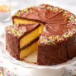 Moist small-batch almond-free vanilla snack cake perfect for gluten-free diets.