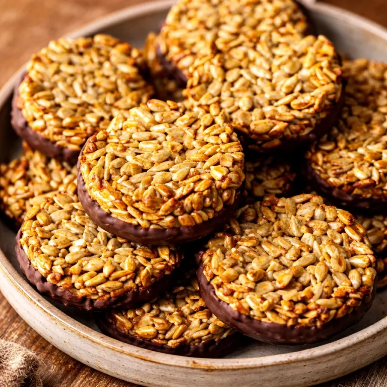 Small-Batch Chocolate Sunflower Seed Clusters with nutritious seeds and rich chocolate