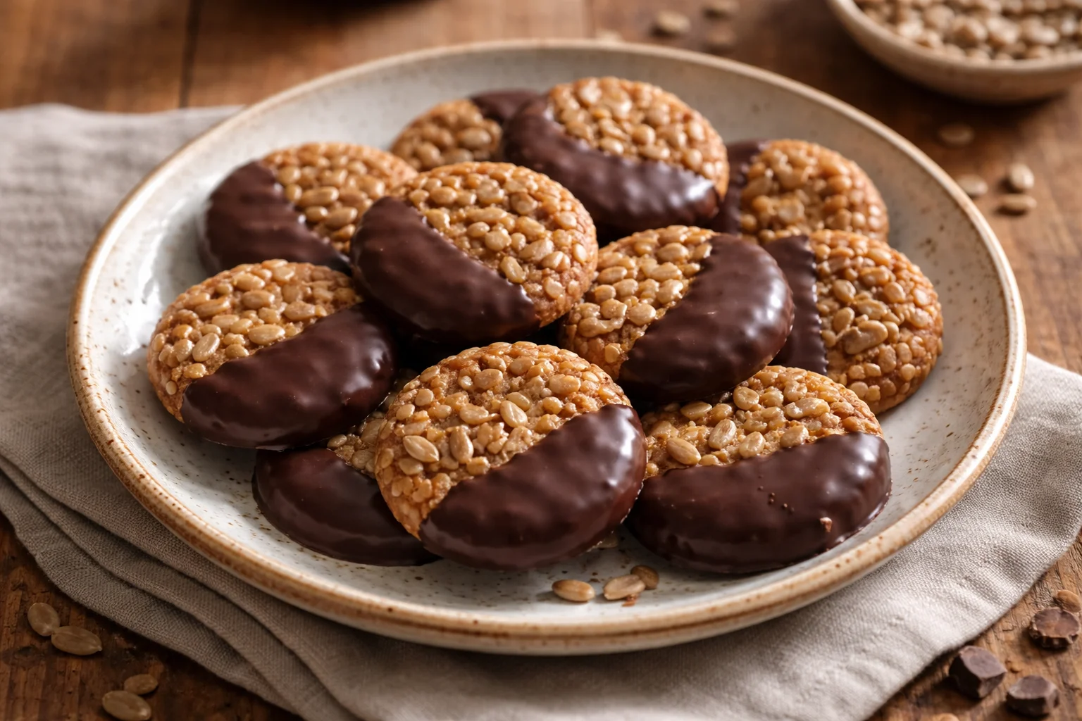 Small-Batch Chocolate Sunflower Seed Clusters