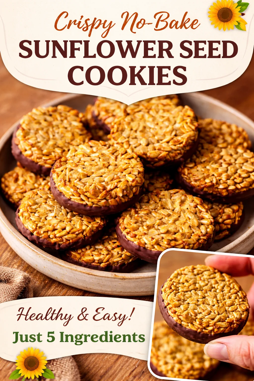 Delicious Small-Batch Chocolate Sunflower Seed Clusters Recipe