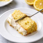 Delicious Small-Batch Cottage Cheese Lemon Cake with a lemony flavor.